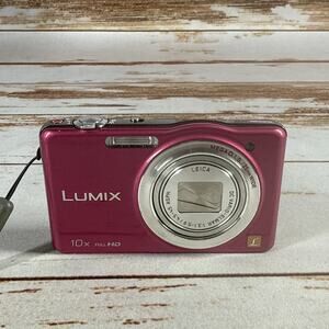 Panasonic Lumix DMC-SZ7 14.1 Megapixel Digital Camera +battery for parts/repair